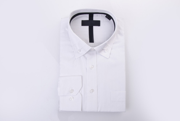 camisa de vestir sobre fondo blanco
 - Foto, Imagen