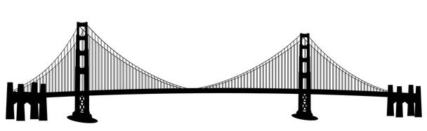 San Francisco Golden Gate silta clip Art
 - Valokuva, kuva