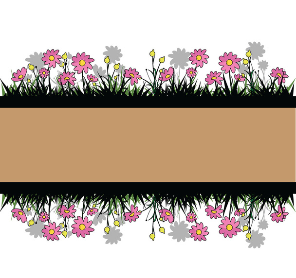Flowers background - Vektor, obrázek