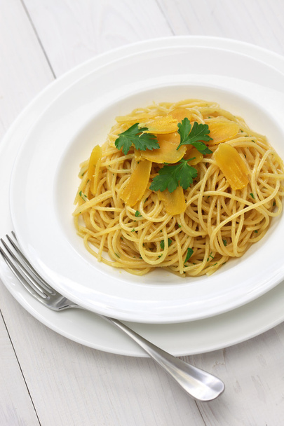 spaghetti with bottarga - Photo, Image