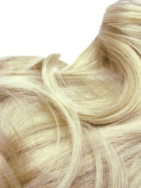 Textura de cabello rubio - Foto, Imagen