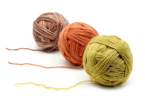 Filati di lana colorati
 - Foto, immagini