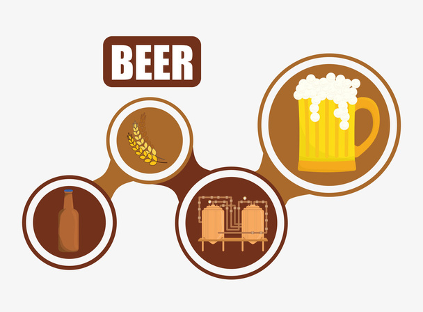 Design icona birra
 - Vettoriali, immagini