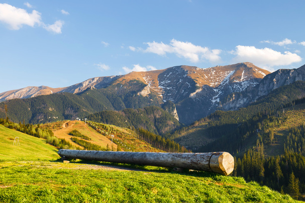 Vue sur les monts Belianske Tatra, Slovaquie
 - Photo, image