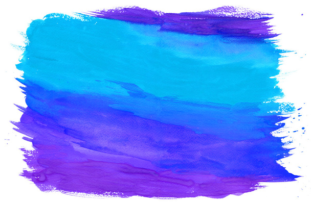 絵画テクスチャ背景の青と紫 - 写真・画像