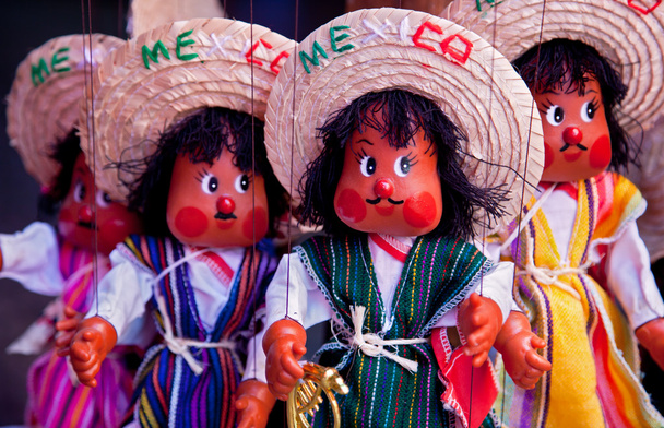Mexikanische Marionetten - Foto, Bild