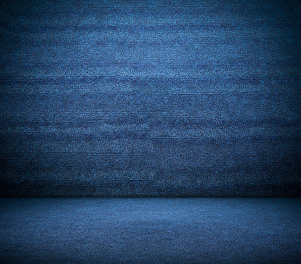 tmavě modré plátno textura - Fotografie, Obrázek