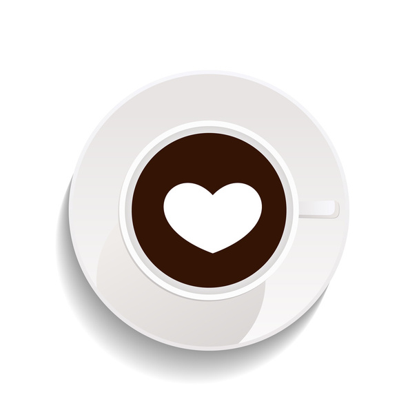 Coffee Cup Icon - Vector, Imagen