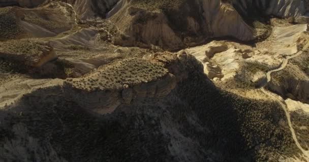 4k Aerial View in the desert, Sierra Alhamila, Spain - Footage, Video