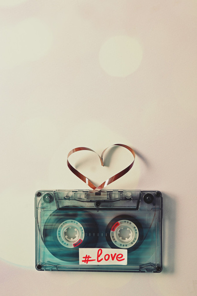 Retro audio cassette - Foto, afbeelding