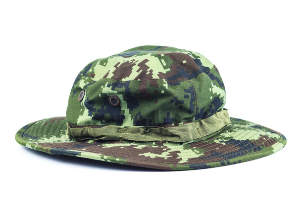 militaire stijl hoed. - Foto, afbeelding