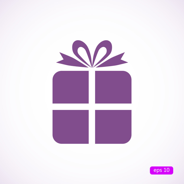 gift box icon - Вектор, зображення