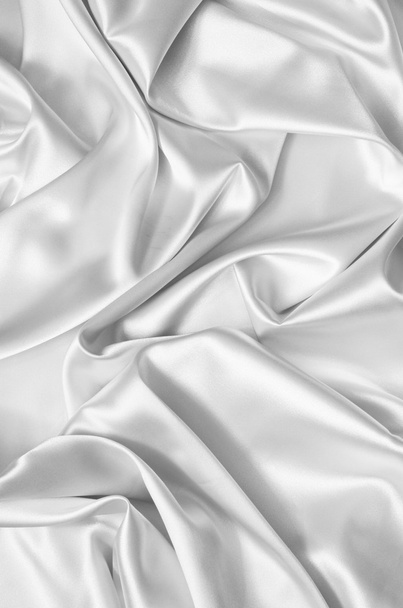 Fondo de seda blanca - Foto, imagen