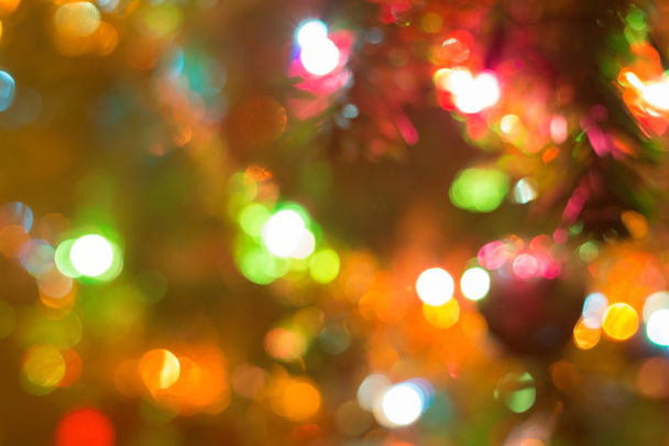 fond de Noël, image flou bokeh lumières déconcentrées
 - Photo, image