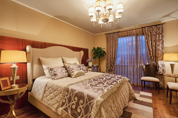 interior of luxury bedroom - Photo, Image