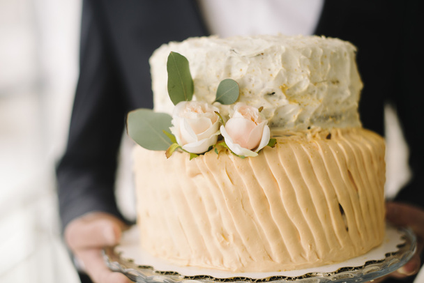 a wedding cake - Foto, Imagem
