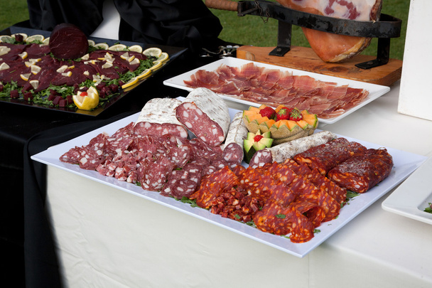 Buffet of cold cuts - Photo, Image