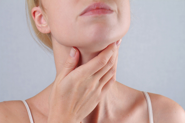 Woman thyroid gland control - Фото, изображение