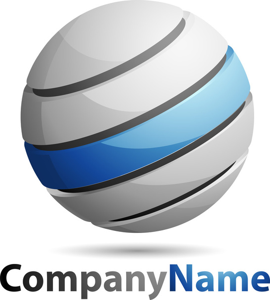Tiivistelmä 3D Sphere Business Logo
 - Valokuva, kuva
