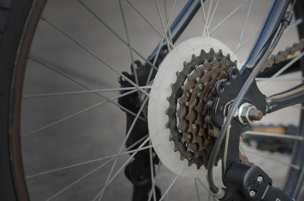 la cadena de bicicletas
 - Foto, Imagen