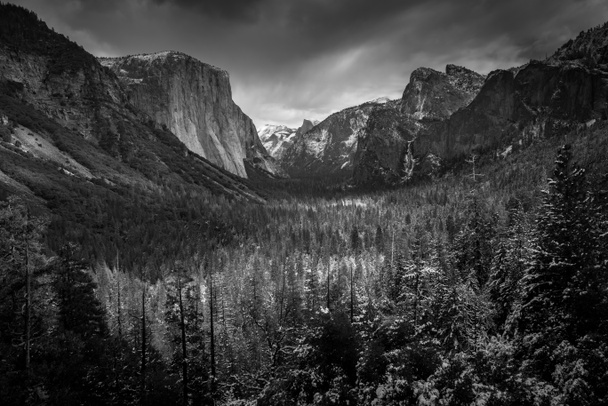 Tunnel View, Yosemite National Park - Foto, afbeelding