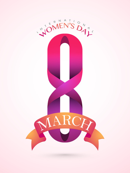 Flyer or Pamphlet for Women's Day celebration. - Вектор,изображение