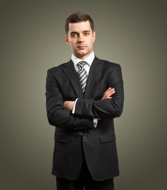 Man Businessman In Suit - Fotoğraf, Görsel