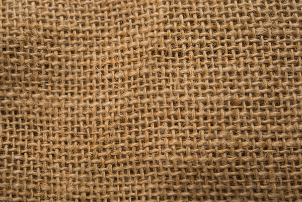 Fabric textury plátna pytlovina - Fotografie, Obrázek