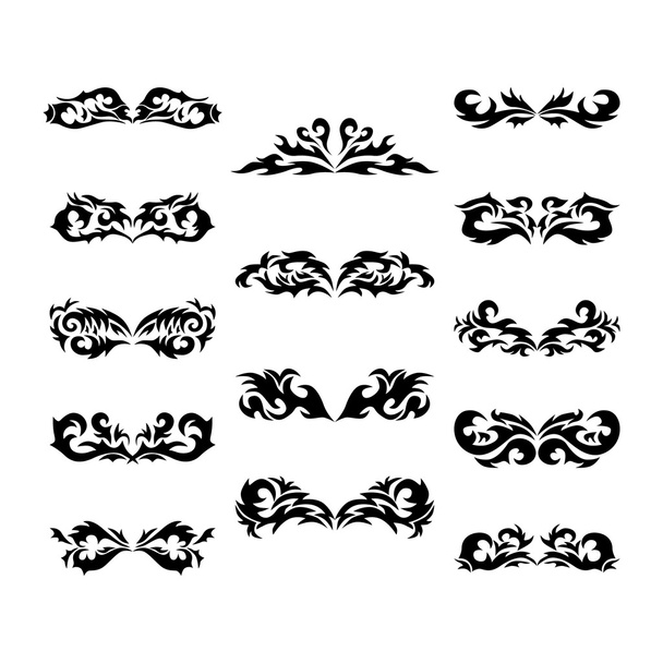 Μαορί τατουάζ φυλών - Διάνυσμα, εικόνα