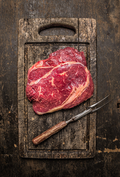 Raw beef meat - Фото, зображення