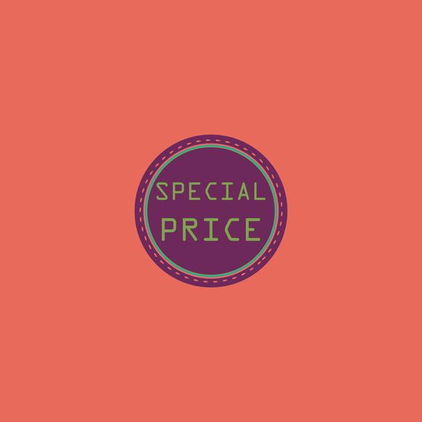 Speciale prijs pictogram, Badge, Label of Sticker - Vector, afbeelding