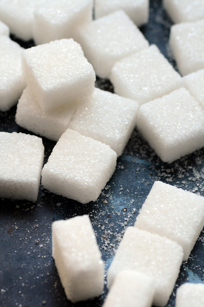 white sugar cubes - Photo, Image