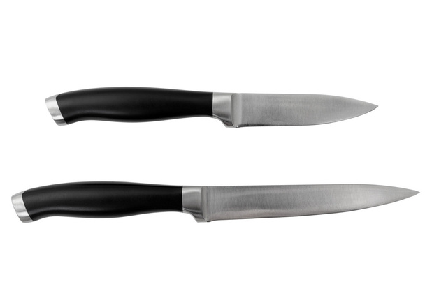 Two isolated knives - Photo, Image