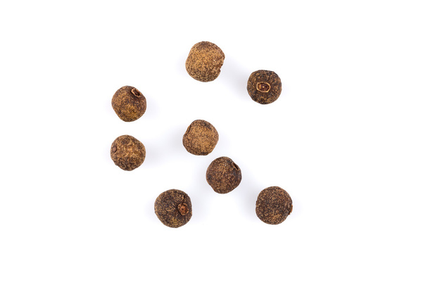Black pepper isolated on white background - Foto, immagini