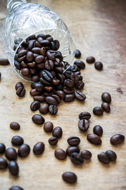 Closeup of coffee beans - 写真・画像