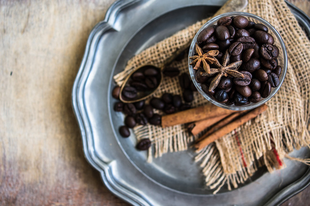 Coffee beans closeup - Фото, зображення