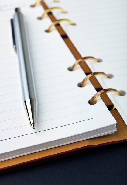Notebook with pen - Fotó, kép