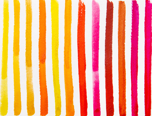 colorful strips water color - Foto, afbeelding