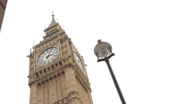 Big Ben v Londýně - Záběry, video