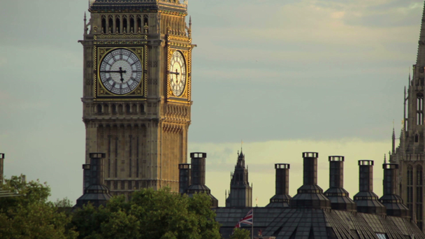 El Big Ben en Londres
 - Metraje, vídeo