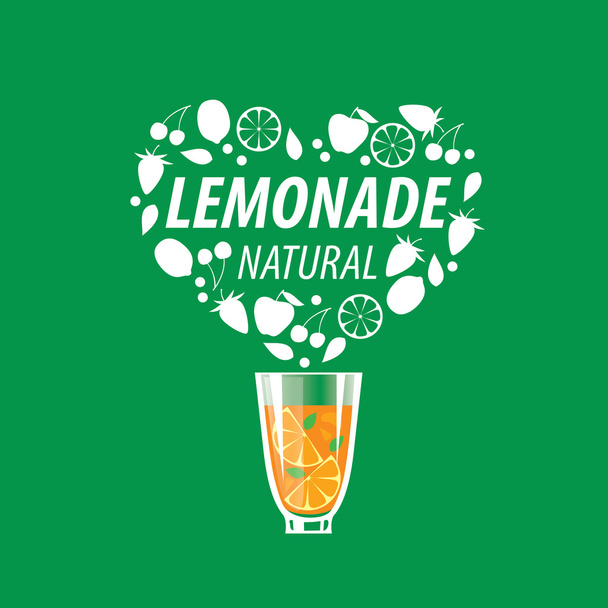 Logo für Limonade - Vektor, Bild