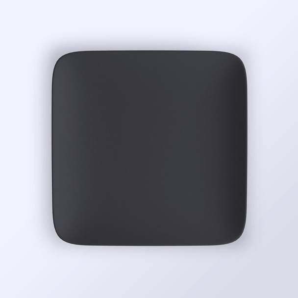 black Empty plate - Foto, imagen
