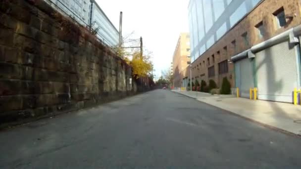 Vezetés keresztül a backstreets a Washington Dc. - Felvétel, videó