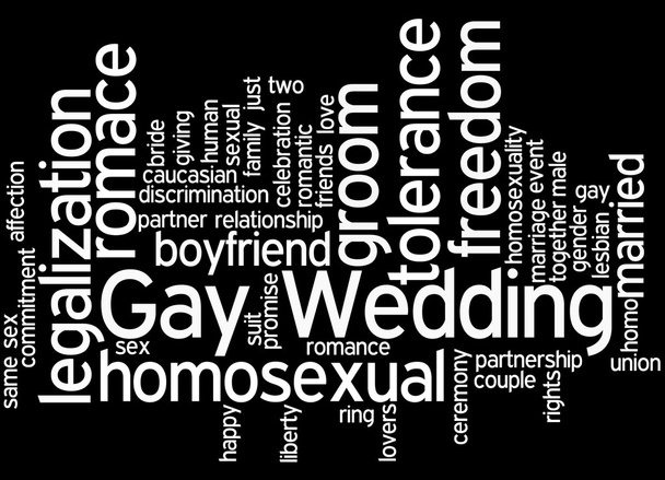 gay boda, palabra nube concepto 6
 - Foto, imagen