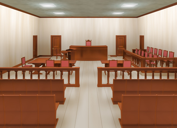 sali sądowej - Zdjęcie, obraz