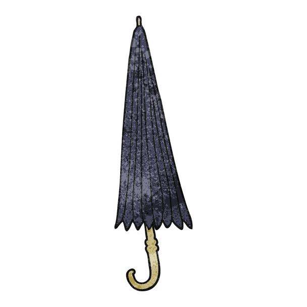 teksturowane kreskówka parasol - Wektor, obraz