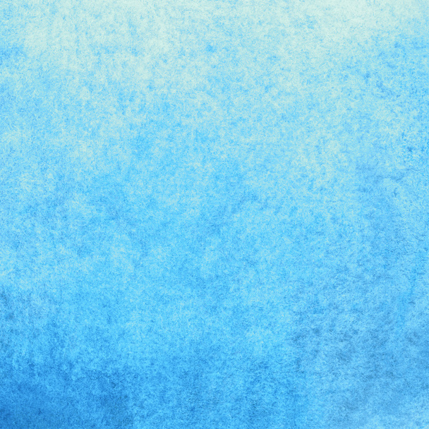 Abstracte blauw geschilderd aquarel wolk, lucht of spatten - Foto, afbeelding