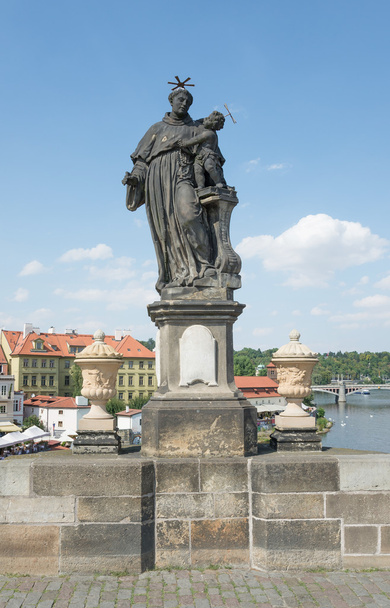Posąg St. Anthony z Padwy - Praga - Zdjęcie, obraz