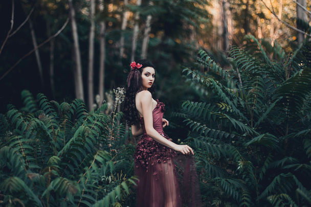 jungle girl tropic - Valokuva, kuva