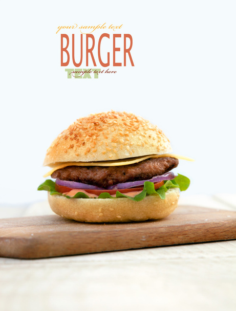 Delicious hamburger - Fotó, kép